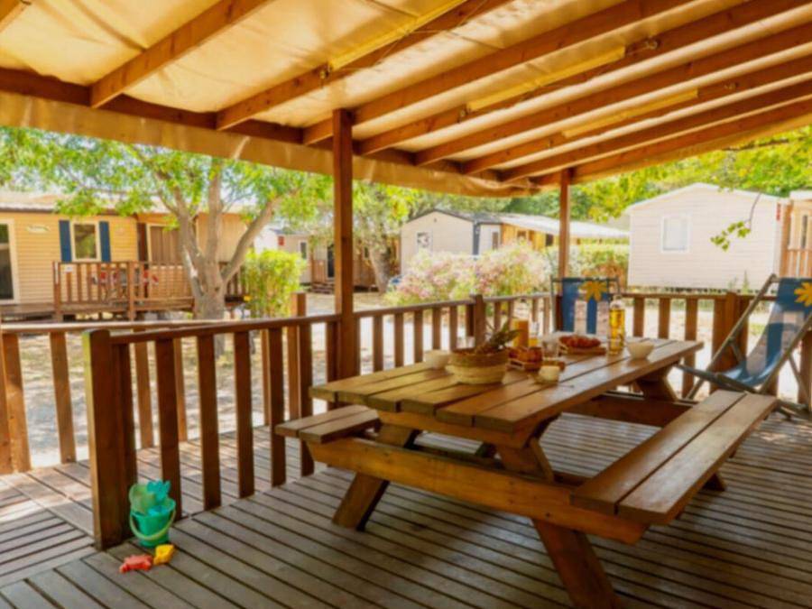 Camping Mas des Roses - Mobilhome 4 personas - Mobile Home 2bed 4 pers Pmr in Vic-la-Gardiole, Côte d'Améthyste