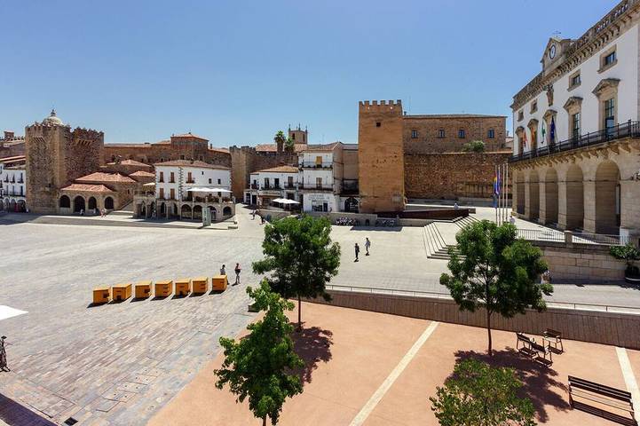 Ganze Wohnung, 204 Studio Plaza - Apartments Plaza Mayor 35 in Cáceres, Cáceres und Umgebung