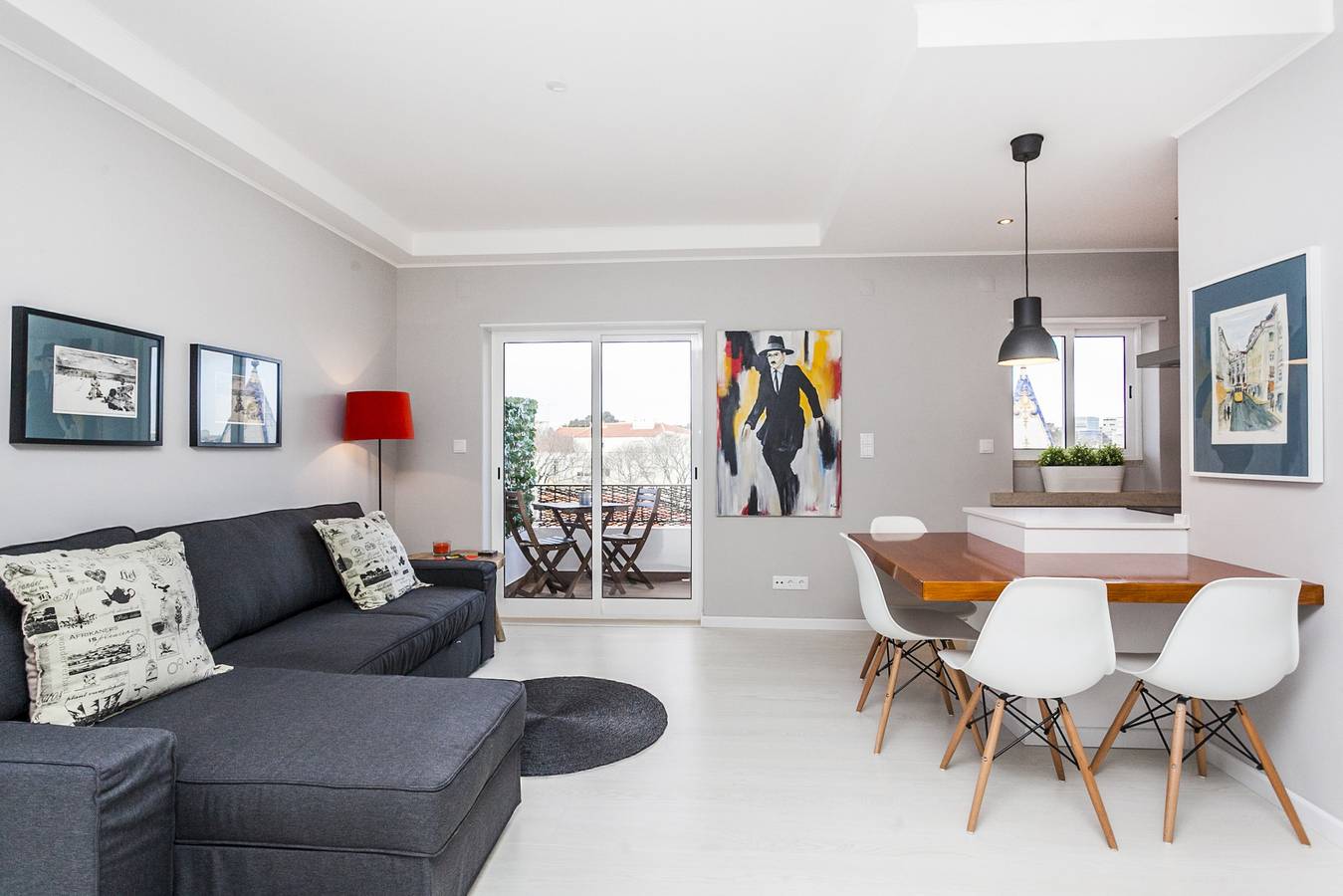 Appartement entier, Appartement de vacances pour 2 personnes avec balcon in Cascais e Estoril, Costa de Lisboa