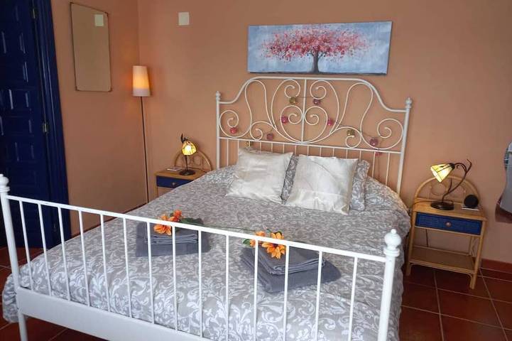 Ganze Wohnung, Great 2 Bedroom Apartment with wonderful views, Swimming Pool and Jacuzzi in Comares, Cordillera Penibética