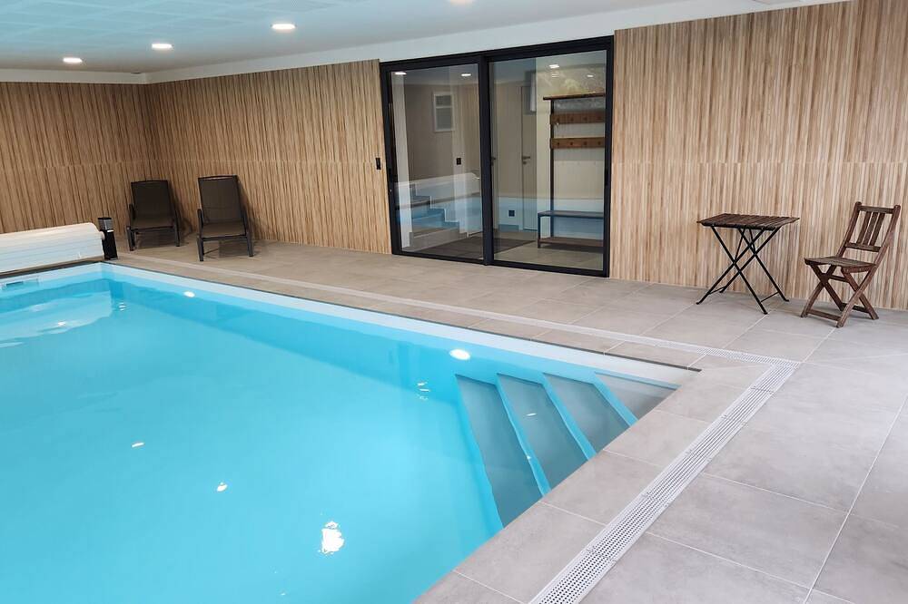 Villa Ty Spa Avec sa vue mer à Plouhinec et sa Piscine Chauffée in Plouhinec (Finistère), Region de Quimper