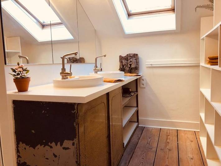 Ferienwohnung für 4 Personen, mit Terrasse und Garten sowie Ausblick in Antwerpen - 4