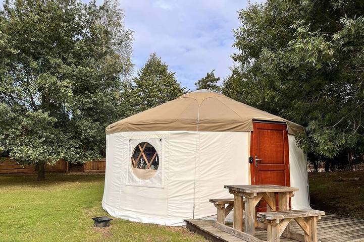 Glamping for 4 people in Somerset