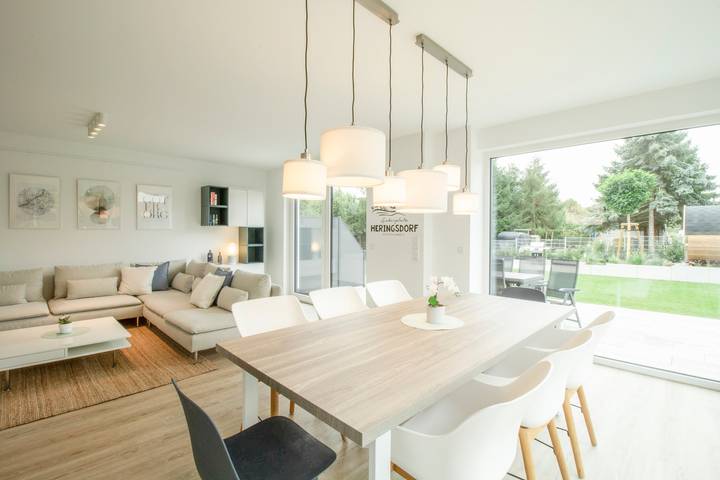 Strandhaus für 8 Personen, mit Sauna und Balkon sowie Garten in Heringsdorf