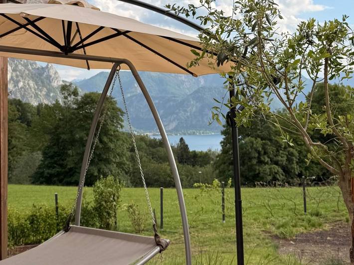 Ferienwohnung für 2 Personen, mit Terrasse und Garten sowie Seeblick im Salzkammergut - 3