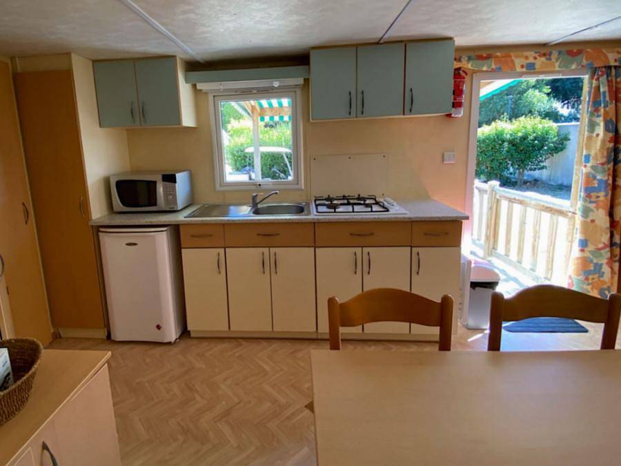 Camping Intercommunal de la Durance - Mobile home 6 persons - Mri Titania 4-6 persons in Cavaillon, Parc naturel régional du Luberon