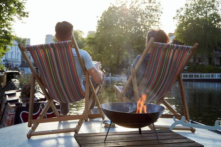 Hausboot für 4 Personen, mit Terrasse in London - 4