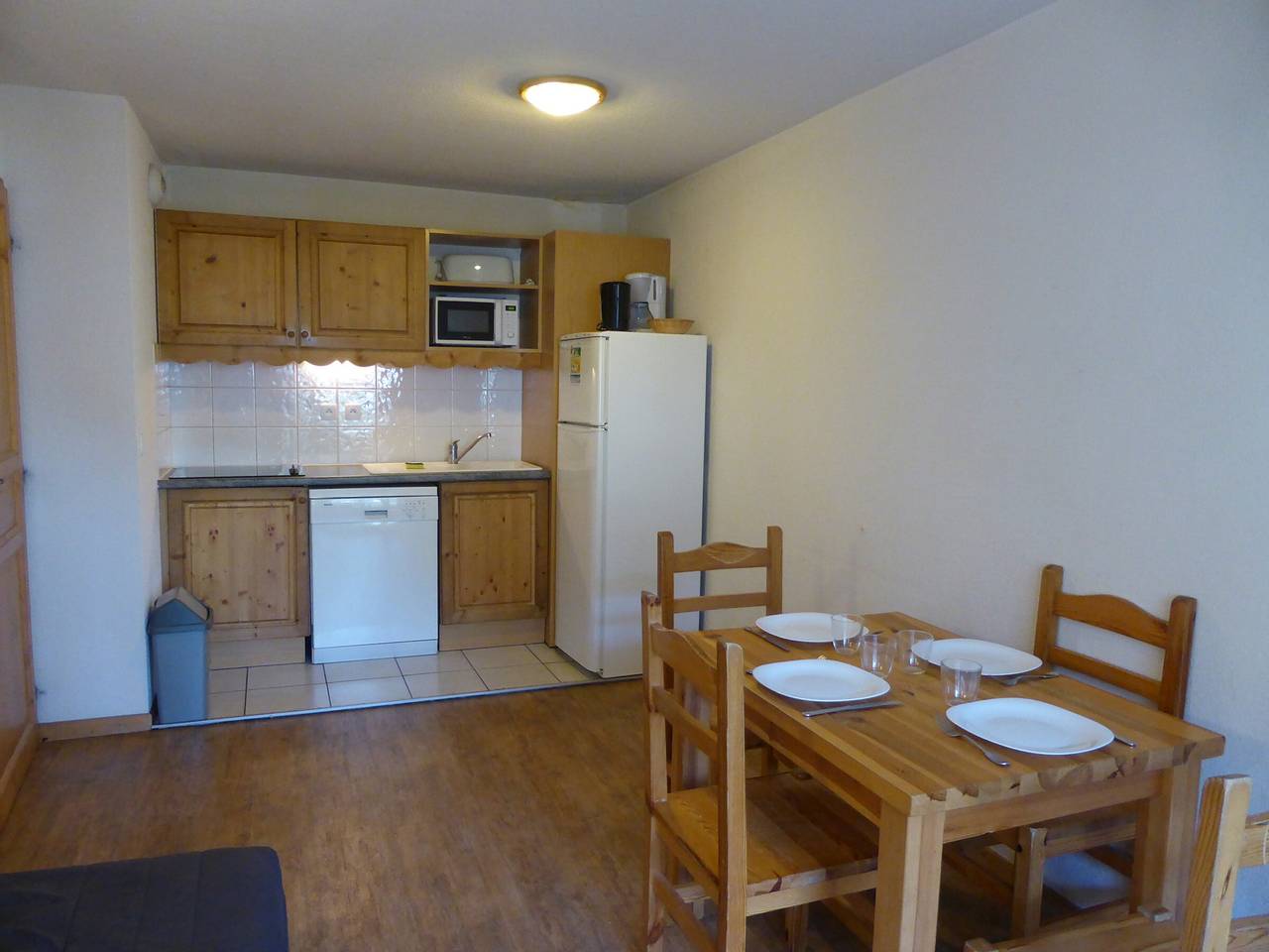 Appartement entier, Appartement 2 pièces au pied des télécabines, 4 personnes, animaux admis in Saint-Gervais-les-Bains, Pays du Mont-Blanc