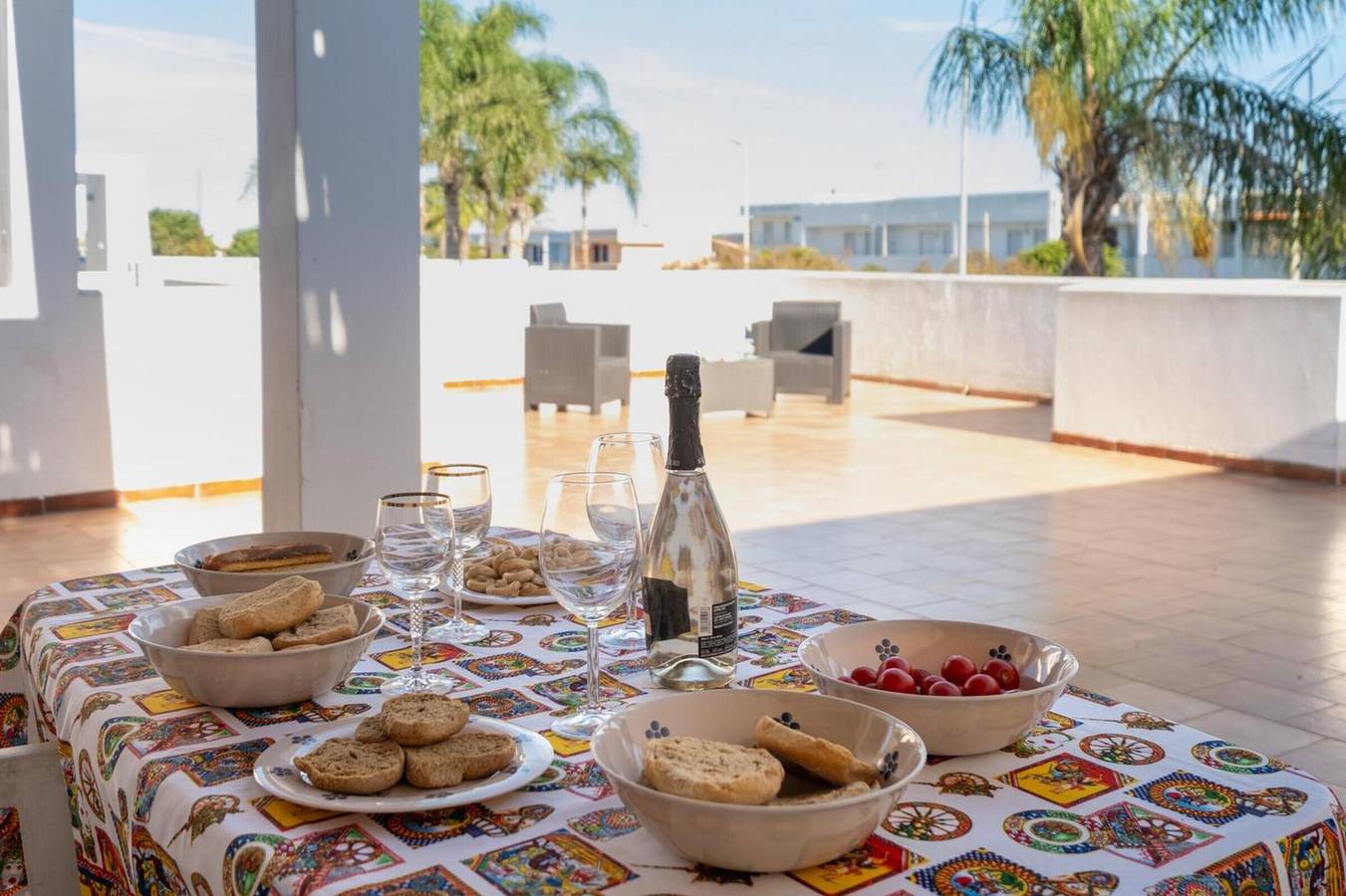 Ferienhaus 'Viale Argentina Rooftop' mit privater Terrasse, Wlan und Klimaanlage in Melendugno, Lecce Provinz