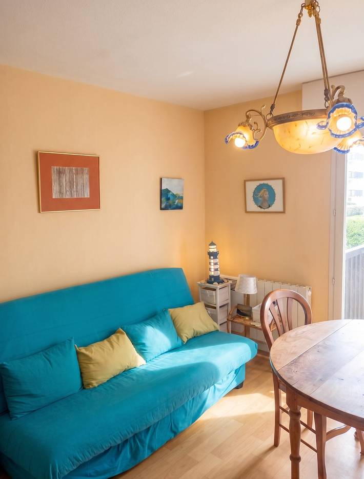 Appartement entier, Appartement charmant avec vue sur la mer à Cabourg - 30 m² in Cabourg, Région de Caen