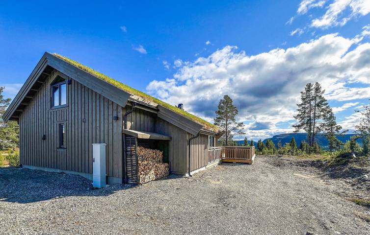 Ferienhaus für 7 Personen mit Terrasse in Sør-Fron