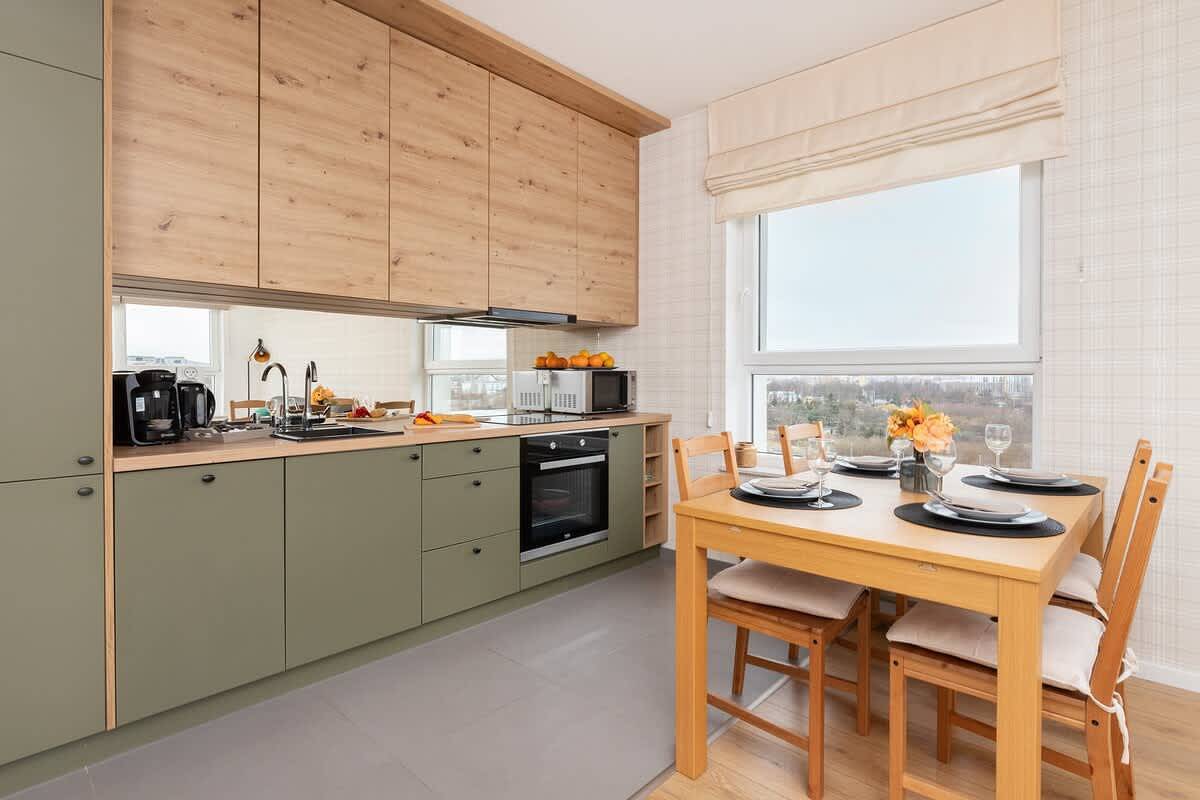 Cały apartament, Spacious Apartment on the 9th Floor | Parking | Close to the Beach in Brzeźno (Gdańsk), Gdańsk