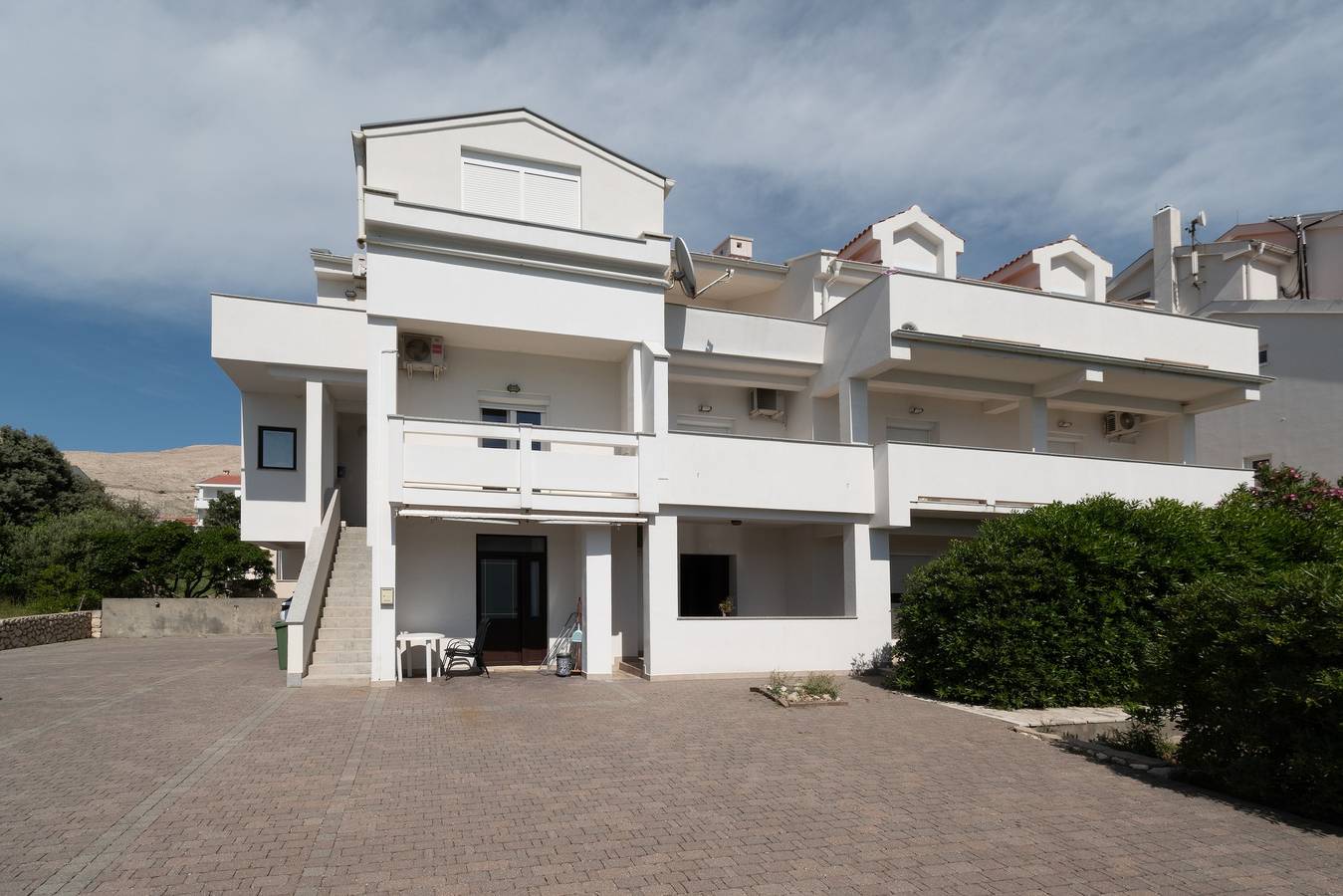 Ganze Wohnung, 2-Zimmer-Ferienwohnung am Strand Pag A-24467-a in Pag Stadt, Pag