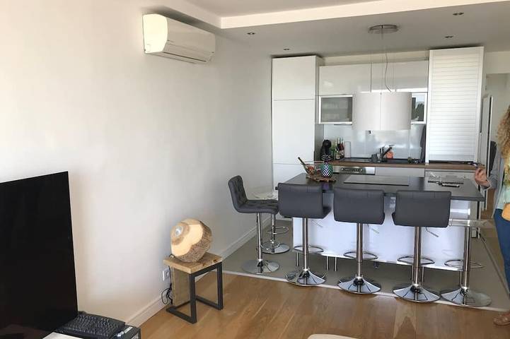 Appartement entier, Appartement Face Mer, 20 mètres de la plage in La Grande-Motte, Côte méditerranéenne (France)
