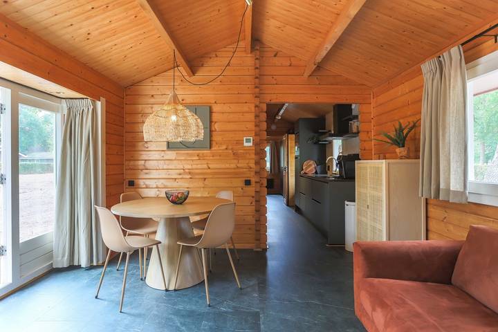 Chalet mit skandinavischem Flair für 4 Personen in der Natur von Groningen in Haren, Groningen und Umgebung