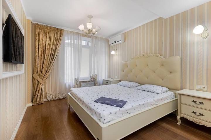 Apartament wakacyjny dla 4 osób, z Balkon i Taras w Odessa