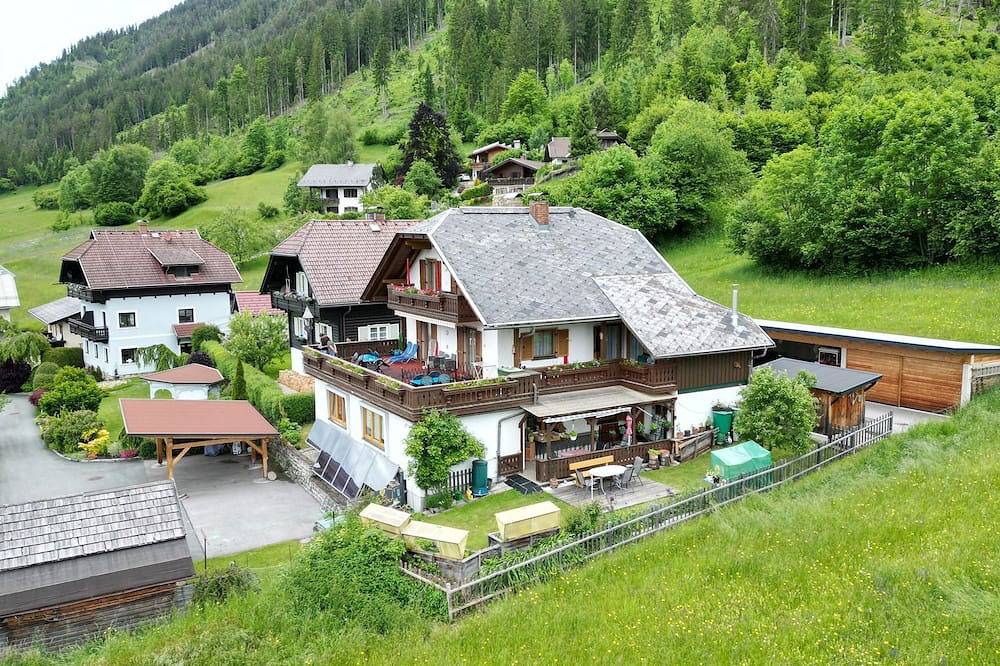 Ganze Wohnung, Ferienwohnung 'Birke' mit Seeblick, privater Terrasse und Wi-Fi in Weissensee, Oberkärnten