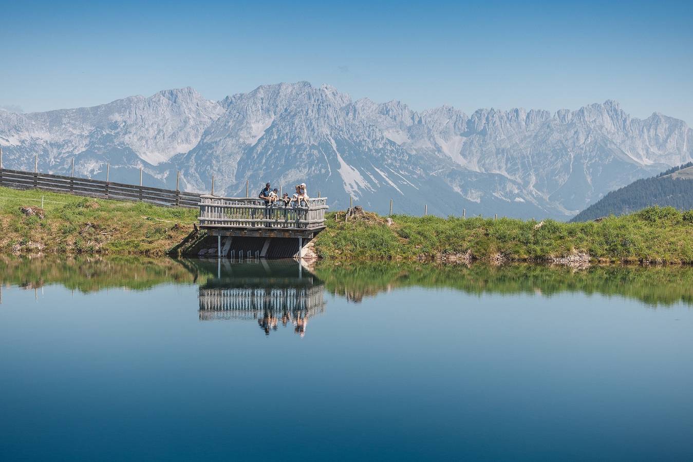 Ganze Ferienwohnung, Chalet Bergblick Top 2 in Fieberbrunn, Bezirk Kitzbühel
