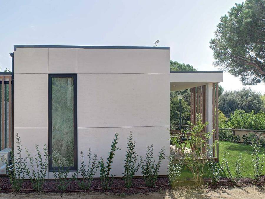 Camping Globo Barcelona - Mobilhome 5 personnes - Bungalow Cubik - 2 chambres in Canet de Mar, Costa del Maresme