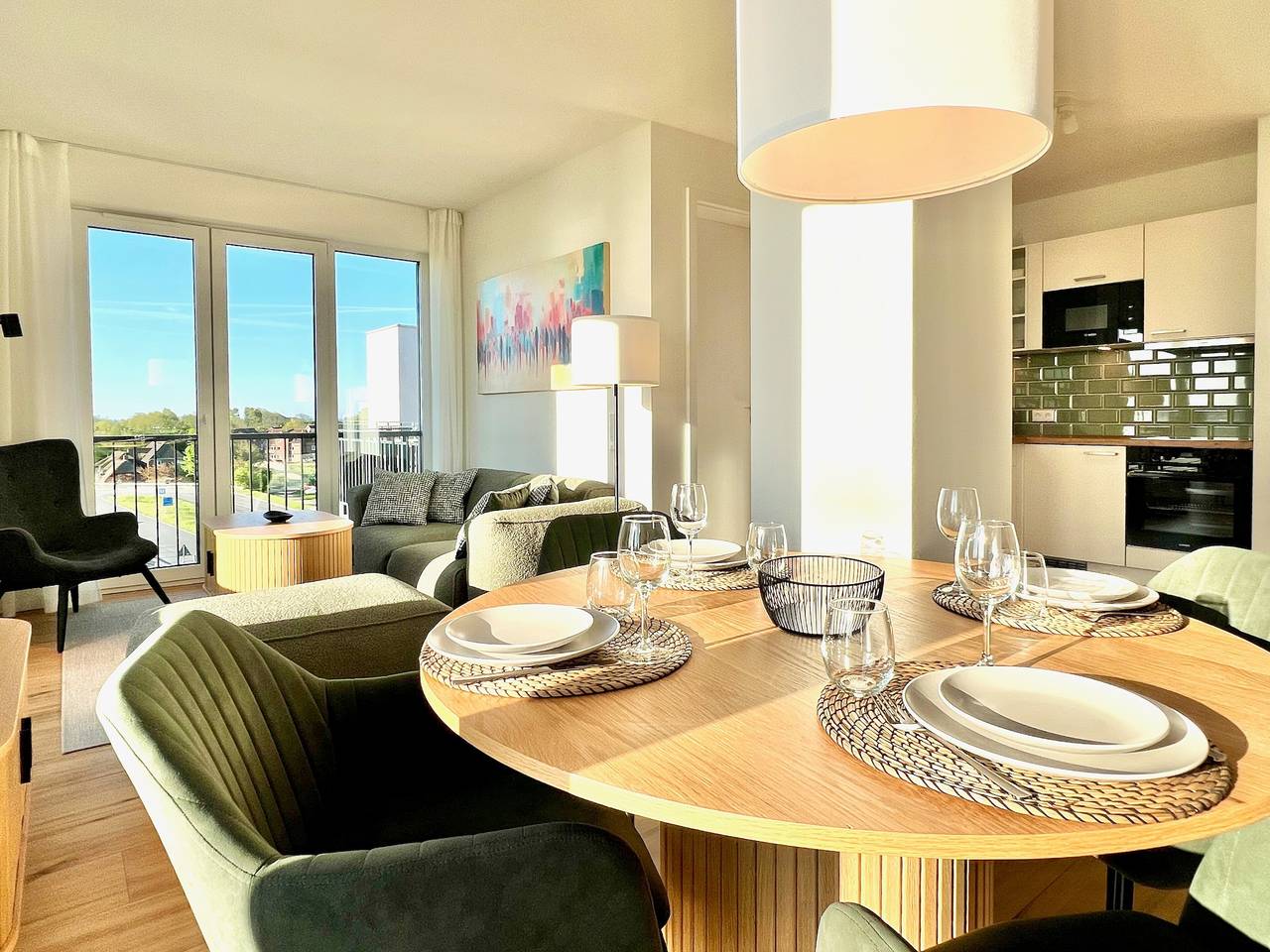 Ganze Wohnung, Pellworm living - Ferienwohnung mit privater Sauna und Panoramablick in Tammensiel, Pellworm