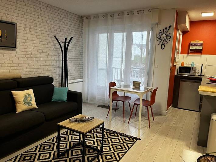 Ferienwohnung für 2 Personen, mit Balkon in Wimereux