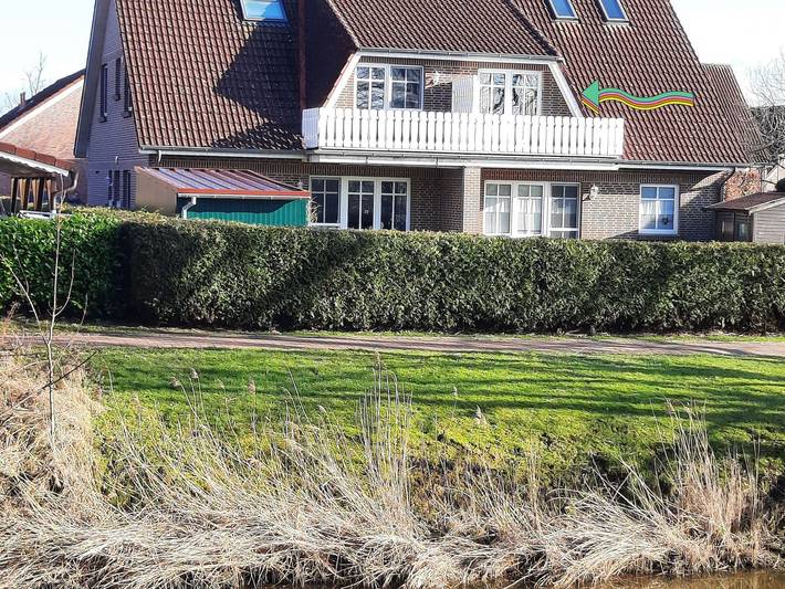 Ferienwohnung für 2 Personen, mit Balkon in Ditzum - 2