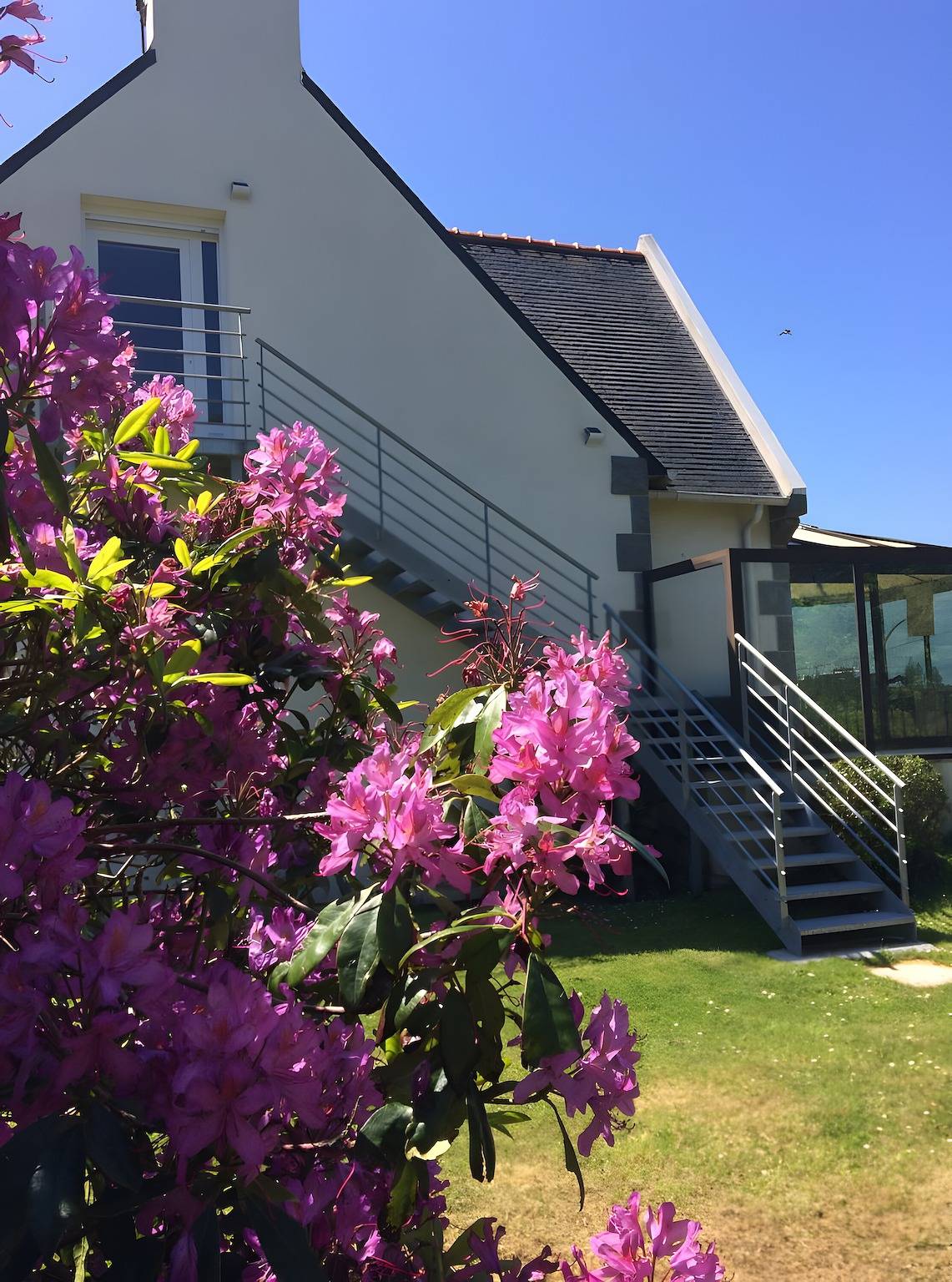 Estudio entero, Estudio «Port Lazo» con vistas al mar, terraza privada y Wi-Fi in Plouézec, Côte de Goëlo