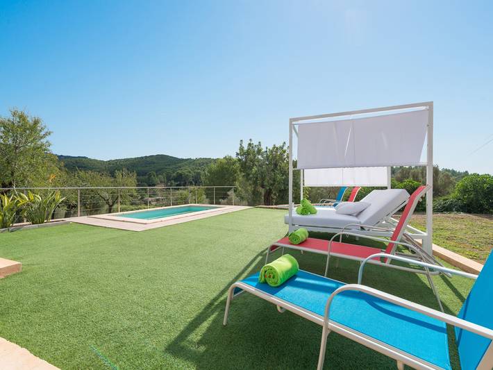 Finca für 6 Personen, mit Terrasse und Garten sowie Pool in Calvià - 4