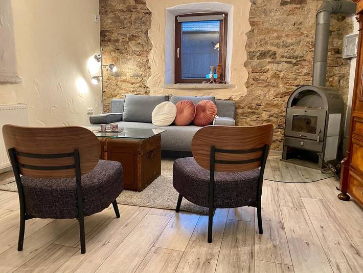 Ferienwohnung für 5 Personen, mit Whirlpool und Terrasse
