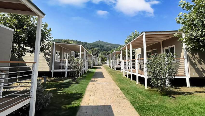 Casa mobile Maxi Caravan Camelia 2 a 4 persone - 2 persone. incluso nel prezzo in Lesa, Lago Maggiore (Piemonte)
