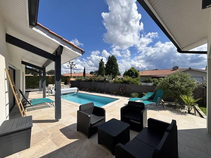 Villa pour 6 personnes, avec jardin et terrasse, adapté aux familles dans les Landes - 2
