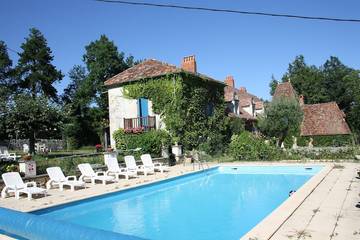 Location de vacances pour 12 personnes, avec jardin et jacuzzi, animaux acceptés à Le Change