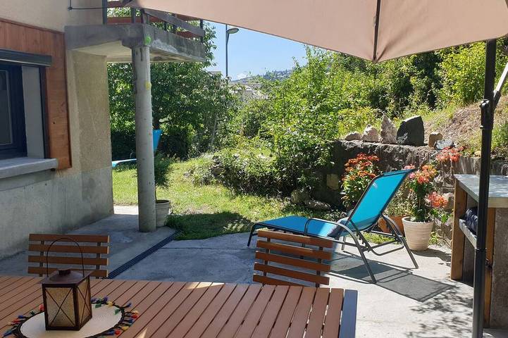 Appartement de vacances pour 6 personnes, avec jardin et terrasse à Embrun