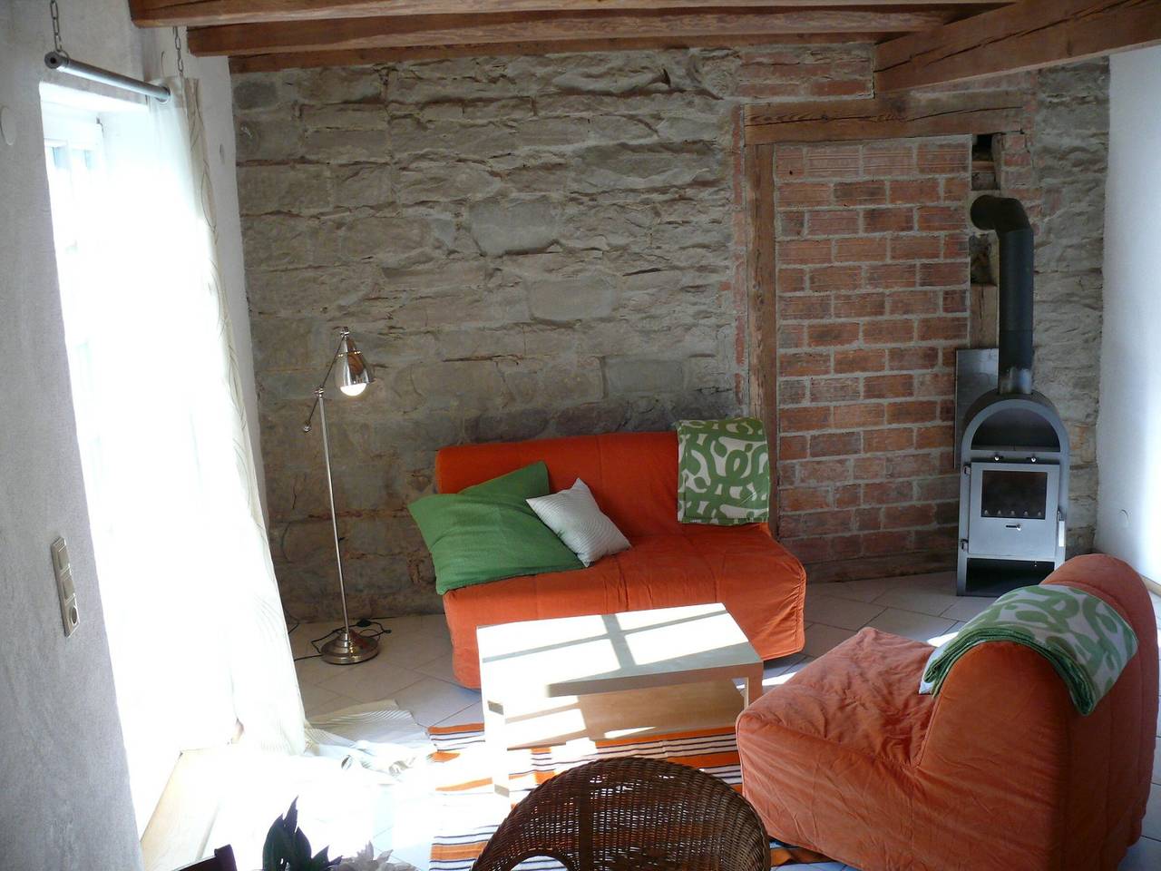 Apartamento entero, Apartamento 'Ferienwohnung Sägespan' con terraza privada, jardín compartido y Wi-Fi in Salem, Region Bodensee-Oberschwaben