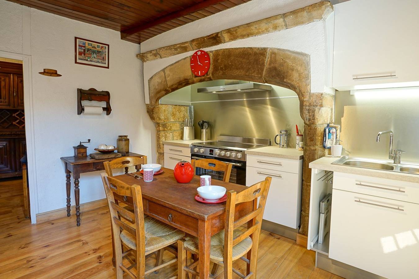 Maison dans le cœur d'un village médiéval, Vallée du Lot in Figeac, Massif central