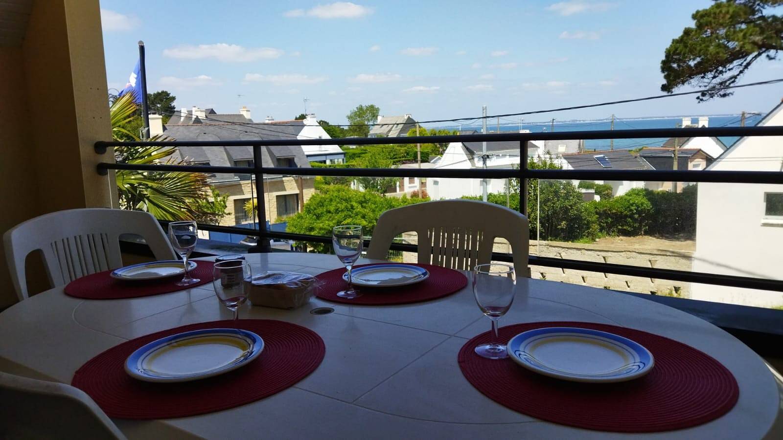 Ferienhaus für 6 Personen mit Terrasse in Quiberon, Côte des Mégalithes