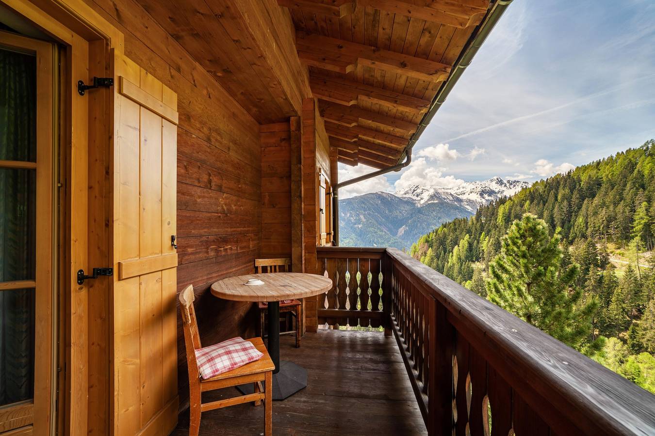 Ganze Wohnung, Ferienwohnung "Innerkaserbach" mit Bergblick und Gemeinschaftsgarten in St. Pankraz, Ortleralpen