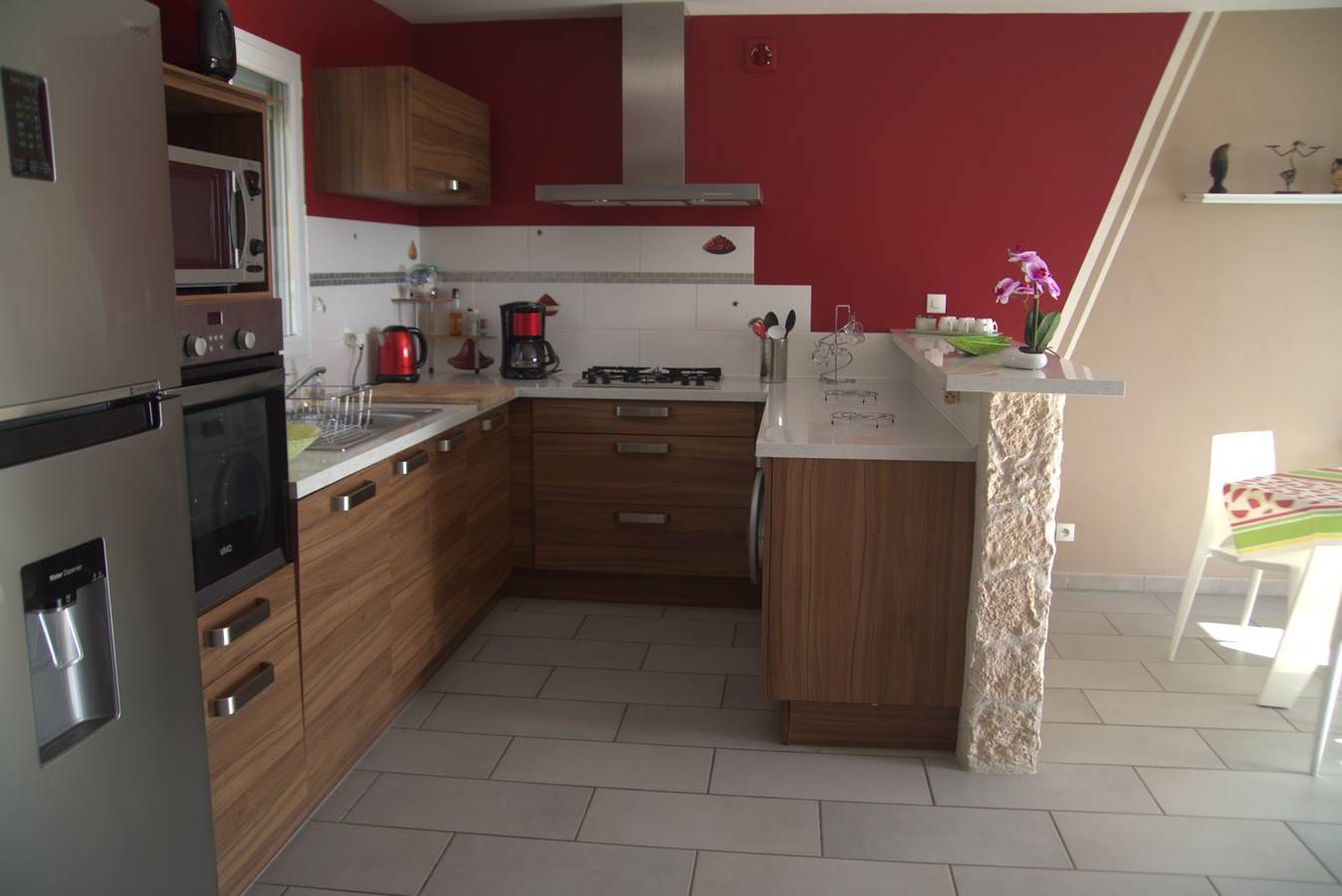 Gite vue mer avec piscine in Coti-Chiavari, Région d'Ajaccio