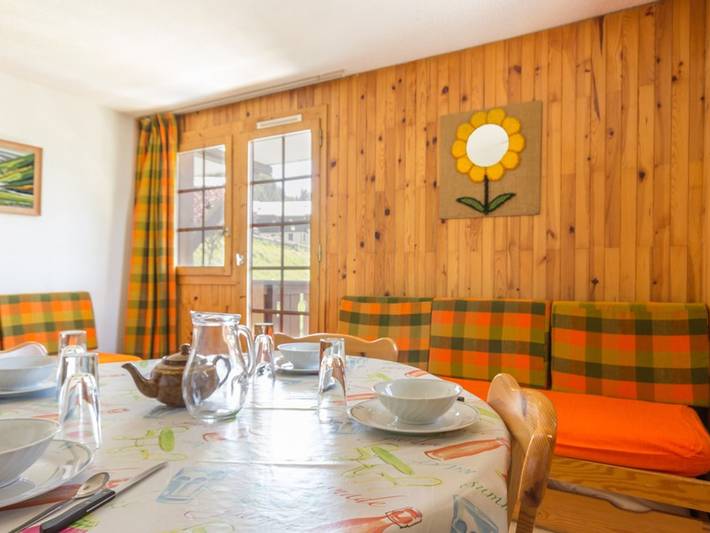 Chalet for 5 people, with balcony in La Plagne