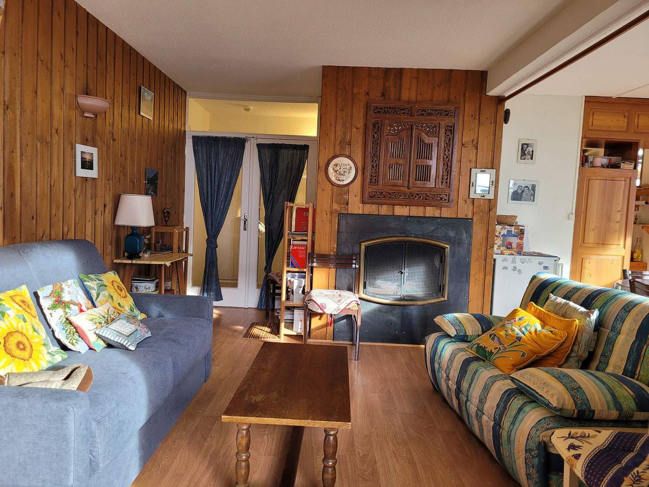 Entire apartment, Large apartment in Pra-Loup with balcony and parking for 8 pers in Pra-Loup, Uvernet-Fours