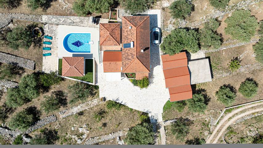 Villa für 6 Personen, mit Terrasse und Garten auf Korcula