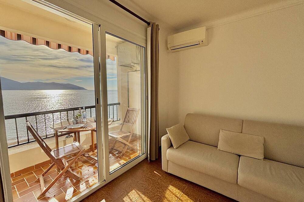 Ganze Wohnung, Studio in Tiuccia am Meer mit Klimaanlage in Casaglione, Ajaccio und Umgebung