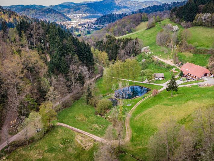 Ferienhaus für 3 Personen, mit Balkon und Garten sowie Seeblick und Ausblick in Markgraeflerland - 3