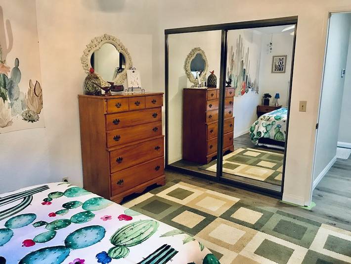 Vacation rental for 2 people, with terrace and yard in La Quinta (CA)