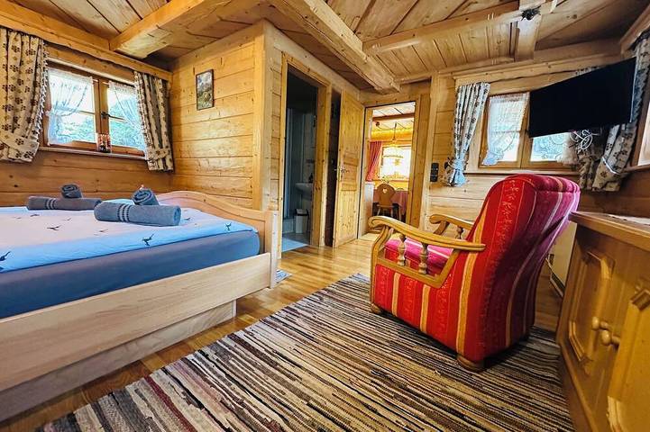 Blockhütte für 2 Personen, mit Terrasse in Ruhpolding - 3