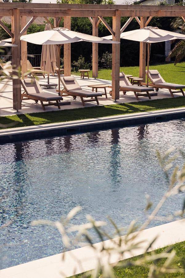 Hôtel pour 4 personnes, avec jardin et piscine ainsi que sauna et vue à Arbonne - 3