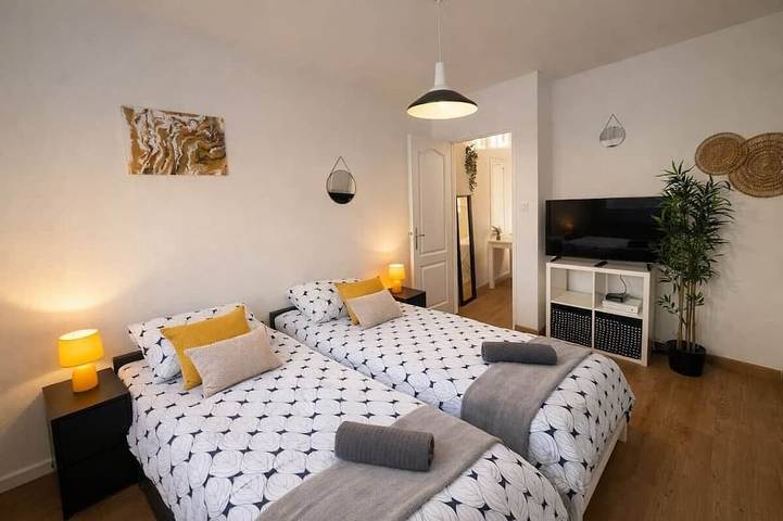 Ganze Wohnung, Studio Cosy - Tram 7 min | Car park | in Illkirch-Graffenstaden, Region Straßburg