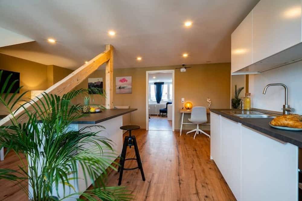 Ganze Wohnung, Zentrales 70-qm-Dach-Apartment (Nr. 8) für 4 Pers. in Saarbrücken, Saarbrücken & Umgebung