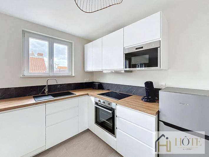 Gîte pour 3 personnes, avec terrasse dans Office De Tourisme De Bray Dunes - 3