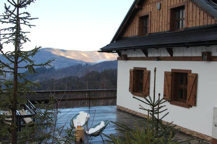 Chalet für 10 Personen, mit Terrasse und Ausblick sowie Garten in der Slowakei - 3